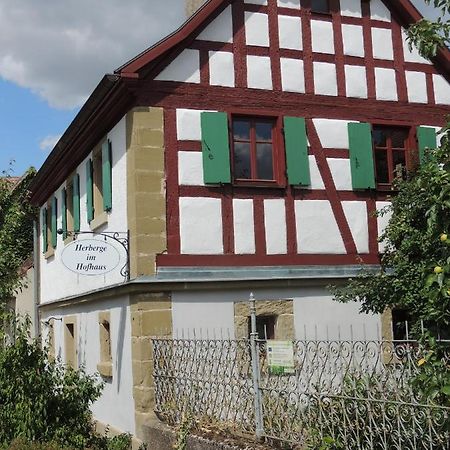 Pilger- Und Radlerherberge Herberge Im Hofhaus Colmberg Buitenkant foto