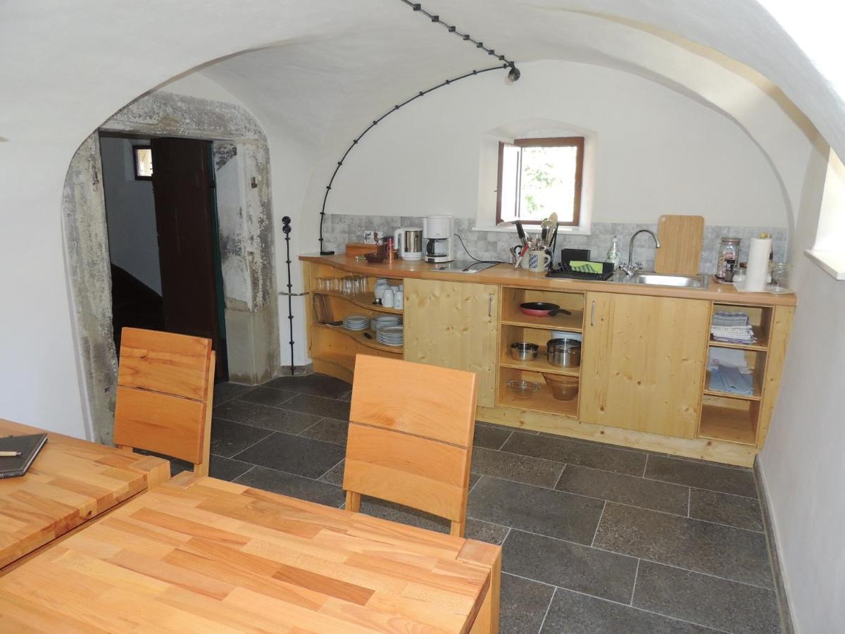 Pilger- Und Radlerherberge Herberge Im Hofhaus Colmberg Buitenkant foto